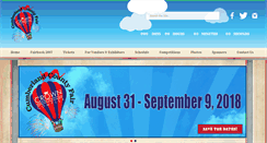 Desktop Screenshot of cumberlandcountyfair.org